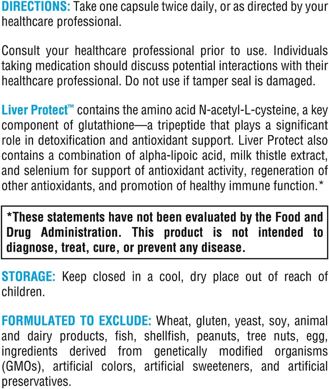 Liver Protect™ 120 Capsules Xymogen Wellspring LifeCare
